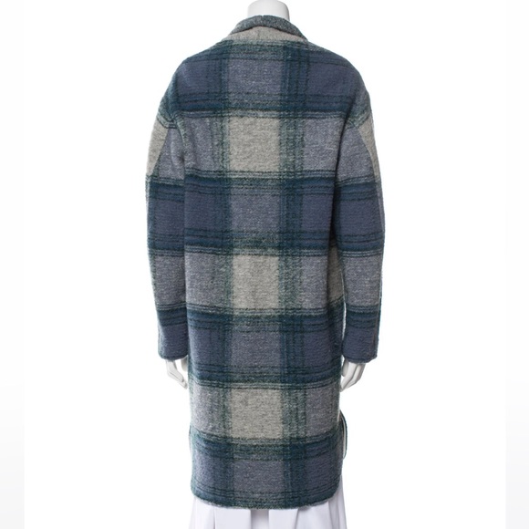 Isabel Marant blue Gabriel coat, size FR 38, cult favourite two years ago - Picture 8 of 8